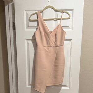 Elegant Blush Pink BCBG MAXAZRIA Dress